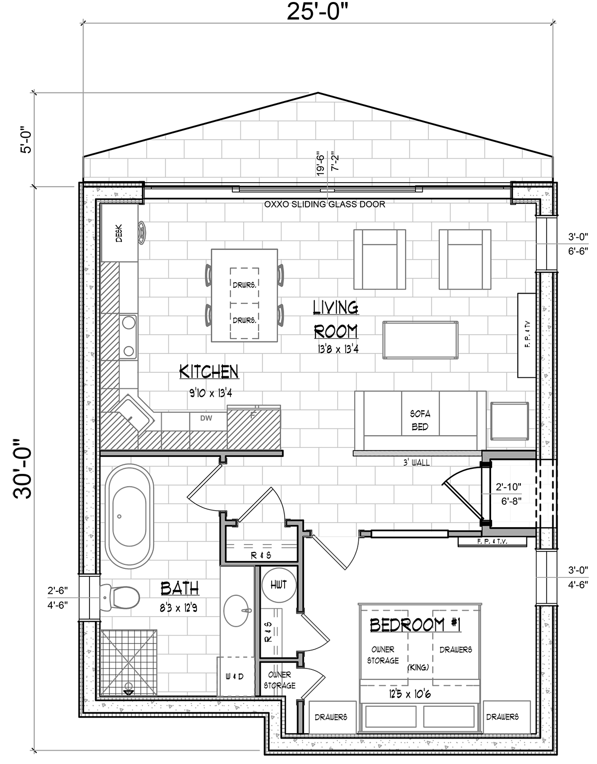 Suite room design in AutoCAD 2D drawing, CAD file, dwg file - Cadbull